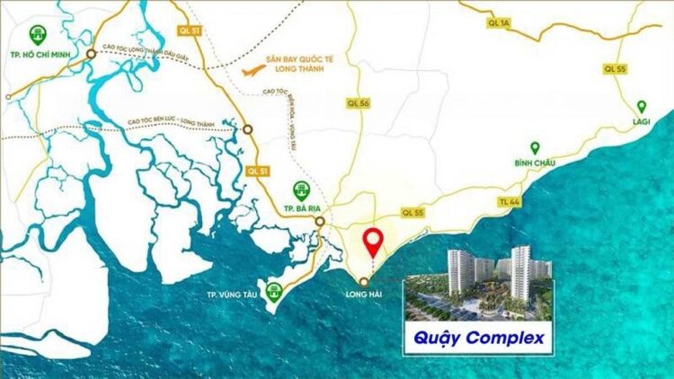 Quậy Complex được xây dựng trên mặt tiền đường Võ Thị Sáu